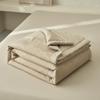 Conjunto de Quatro Peças de Colcha de Verão de Algodão Jacquard com Textura Escura Algodão Puro Fibra de Soja Colcha para Ar Condicionado Estudante Colcha Fresca de Verão