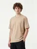 Camiseta, estilo simple, resistente a las arrugas, transpirable, casual, tejido Sorona de alta cuenta 180g, corte regular, ropa para hombre, disponible para dropshipping