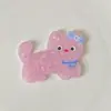 Accesorios Lindo Dibujo Animado Fiesta Cachorro Gato Femenino DIY Parche para Funda de Teléfono Móvil Pasador Tocado Accesorios para Zapatos con Agujero