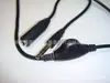 Cable de Extensión de Auriculares de 3.5 mm, Cable Macho a Bus con Volumen Ajustable, Cable de Audio Macho a Hembra, Cable de Extensión de Control de Sonido