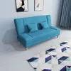 Sofá cama multifuncional, sofá de tela plegable de doble uso, sofá individual simple para sala de estar, apartamento de alquiler, cama plegable para espacios pequeños