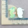 Peixes do Oceano Desenho Animado Acessórios para Joias DIY Resina Cola Cremosa Pequenos Acessórios Materiais para Acessórios de Cabelo Feitos à Mão Sapatos com Furos DIY