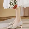 7888F-150 Zapatos de Boda de Tacón de Aguja con Lentejuelas y Brillo, Zapatos de Fiesta, Zapatos Versátiles de Lujo Ligero para el Viaje Diario de las Mujeres