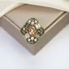 Broche Transfronterizo Nuevo de Alta Gama Lazo Insecto Flor Femenino Anti-Exposición Fijo Ropa Versátil Corsage