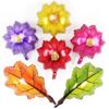 Decoración para Fiesta de Acción de Gracias Transfronteriza: Hojas de Sicomoro, Flores, Piñas, Calabazas, Girasoles, Hojas de Arce, Pavo