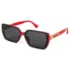 Marco Cuadrado de Metal Casual Moda Gafas para Niños Gafas de Sol con Protección Solar para Viajes Gafas de Sol con Sombrilla para Exteriores 131 Rt123