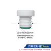 Tubo de vidro resistente à pressão rolha de PTFE rosqueada tubo colorimétrico laboratório químico fundo redondo/fundo plano com graduação parede espessa resistente à pressão
