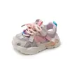 Sandalias Deportivas de Verano para Niños, Zapatos Transpirables de Malla Elegantes para Niños, Medias Sandalias para Niñas, Sandalias de Punta Cerrada, Zapatos de Padre de Moda