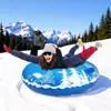 Anillo de Esquí Inflable Engrosado de 0.6 mm para Adultos y Niños Tubo de Esquí al Aire Libre Bote Trineo para Arrastre Acuático Suministros Deportivos