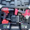 Set de Herramientas Multifuncionales Inalámbricas con Batería de Litio: Martillo Eléctrico Recargable, Amoladora Angular, Llave Eléctrica, Taladro, Sierra Circular, Máquina de Corte