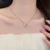 Collar Ajustable de Perlas de Alto Gama Estilo Francés, Sencillo y Elegante, Cadena Versátil para Clavícula, Joyería de Nicho de Lujo Ligero para Mujeres