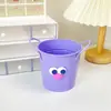 Contenedor de Plumas Divertido Lindo de Hierro Forjado Dormitorio de Estudiantes Almacenamiento de Escritorio Contenedor para Brochas de Maquillaje Cubo de Almacenamiento Súper Lindo