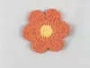 Logo Bordado Flor Desenho Animado Adesivos Bordados Acessórios para Caderno DIY Acessórios Patches Broche Joias Acessórios para Cabelo Adesivos de Tecido