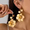 Pendientes de Borlas y Flores de Alta Gama, de Moda y Elegantes, de Venta Caliente Transfronteriza, Adecuados para que las Mujeres los Usen en Fiestas Callejeras