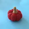 Adornos de Calabaza Tejidos a Mano de Hilo Nuevos Transfronterizos Adornos de Regalo de Halloween Muñecas de Calabaza Tejidas a Crochet con Hilo