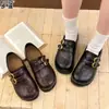 Mocasines de piel genuina estilo retro de cobertura total inspirados en Birkenstock, nueva colección otoño 2026, suela suave, cómodos para usar todo el día, zapatos para mujer