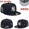 Boné de Baseball Selado Estilo Americano, Chapéu Não Ajustável, Chapéu Hip-Hop para Street Dance Usado ao Contrário, Chapéu La de Aba Reta, Atacado Transfronteiriço de Equipe
