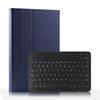 Funda de Teclado Bluetooth Táctil Retroiluminada para Samsung S8, Ranura para Lápiz Teclado A8, Funda de Cuero para Tableta T500 T220