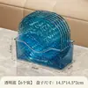 Plato para Escupir Huesos Onda de Agua Camino Hogareño Lujo Ligero Plato Pequeño Transparente Grado Alimenticio Mesa de Comedor Plato para Frutas y Snacks Plato para Escupir Huesos
