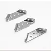 Conector de código de ângulo multifuncional de aço inoxidável, suporte de ângulo universal, placa de suporte trapezoidal, suporte de ângulo fixo de ferro em três lados