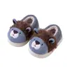 Pantuflas de Algodón para Niños Invierno Nuevo Estilo Lindas de Dibujos Animados Niños y Niñas Cálidas Suela Suave Zapatos de Algodón para Interiores Pantuflas para Niños Invierno