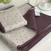 Edição AB Cobertor de Cama Grande de Ganso de Algodão Conjunto de Três Peças Algodão Pequena Floral Tapete Fino para Quatro Estações Tatami Lençol Espesso