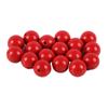 Contas Redondas de Cinábrio DIY Estrela Lua Furo Grande Contas Soltas Acessórios de Contas de Oração Bodhi Vajra Contas Espaçadoras de Areia Vermelha Pacote Completo 120 Peças Atacado