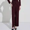 Ai Shangchen Ankora Rojo Traje de Alto Nivel con Temperamento Traje para Mujer de Otoño e Invierno Overol de Oficina Moda Clásica Traje