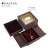 Caja Joyero de Apertura Doble Método Antiguo Herencia Caja para Pulseras Caja para Collares Caja para Pulseras Caja de Almacenamiento de Juguetes Culturales Caja de Empaque para Joyería