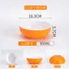 Tazón de Fideos Fríos Bicolor de Melamina, Tazón de Arroz con Patas de Cerdo para Comida Rápida, Tazón de Arroz, Tazón de Arroz Mixto para Barbacoa de Cantina, Tazón de Ramen Imitación Porcelana, Comercial