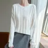 Suéter de lana de terciopelo casual con cuello redondo, tejido de punto grueso suelto para mujer, corte holgado, adelgazante, top para usar como capa base