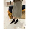 Botas de tornozelo stiletto bico fino estilo francês 2026 para mulheres, coleção de outono, com detalhes de fivela, botas de moda de salto alto, elegantes e que afinam