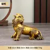 Ornamento de Besta Mítica Diting Bronze Dourado Besta Auspiciosa Diting Presente para Sala de Estar Abertura de Loja Inauguração de Casa