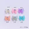 Itens Populares de Nail Art: Decorações de Unha Laço 3D Gelo-Transparente, Fitas Versáteis Coloridas Estilo Fada, Acessórios de Resina Atacado