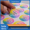 Adesivos Pontilhados Impressos em PVC Personalizados, Etiquetas de Alta Adesão, Logo Personalizado, Etiquetas Adesivas Coloridas, Feito Sob Medida em Grandes Quantidades