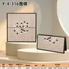 Set de Go Magnético, Set de Go Plegable Magnético, Set de Go Portátil, Juego de Inteligencia para Niños, Juego Educativo de Entretenimiento Familiar Padre-Hijo