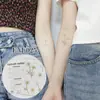 Nuevas Pegatinas de Tatuaje de Flores Impermeables de Rui Ka Long, Pegatinas Faciales, Pegatinas para Brazos, Unisex, Pequeñas Pegatinas de Margarita Más Vendidas