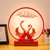 [Transfronterizo] Juego Completo de Lámparas de Mesita de Noche, Lámparas de Mesa para Bodas, Regalos de Boda para Recién Casados, Dote para Habitación de Boda, Lámparas Eternas, Juego de Lámparas para la Novia