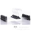 Fábrica direta branco triângulo calças rack coreano metal retrátil rígida calças acolchoadas clipe antiderrapante underwear clip underwear suporte