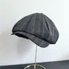 Otoño 2025 Retro Más fácil de combinar Sombrero Octagonal para Mujer Verano Nuevo Elegante Más fácil de combinar Gorra de Béisbol Casual Literaria Gorra de Boina