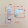 Lámpara de Techo Gruesa de Acero Inoxidable para Sala de Estar y Dormitorio Pantalla Plana de Aluminio Hebilla de Hierro Cubierta del Pie Clip Metálico