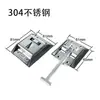 Gancho Pestillo Universal para Puerta de Furgoneta Acero Inoxidable Gancho de Fijación a Prueba de Viento para Puerta Trasera de Camión Contenedor Camión Refrigerado