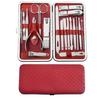 Ventas Directas de Fábrica Herramientas de Manicura Set de Tijeras para Uñas Set de Cuchillos para Pedicura de Acero Inoxidable de 19 Piezas Set de Cortauñas Listo para la Venta