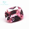 Directo de fábrica 5A fertilizante rectangular circón rosa piedra desnuda artificial fondo puntiagudo fertilizante cuadrado almohada circón de colores taladro de circonita cúbica CZ