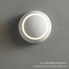 Lámpara de Pared Eclipse Lunar Giratoria 360 Grados Redonda para Dormitorio, Cabecera, Fondo, Decoración de Escalera, Luz de Ambiente Simple Escandinava Led