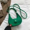 Diseño Nicho Bolso Popular 2022 Invierno Nueva Moda Un Solo Hombro Sencillo Cruzado Viajero Bolso Dumpling