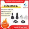 Acessórios de hardware de acabamento não padronizados CNC Acessórios mecânicos Máquina-ferramenta CNC Processamento de precisão Máquina de centralização CNC Processamento