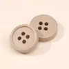 Nuevo Suéter de Botón Colorido de Borde Delgado Suéter Tejido Botón de Cuatro Ojos Cardigan Infantil Botón Redondo de Resina Accesorios