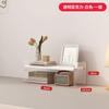 Prateleira de Mesa de Armazenamento em Acrílico Estante de Livros Multicamadas Porta-Copos Rack de Lanches para Escritório Casa Armazenamento de Grande Capacidade Divisória de Armazenamento