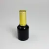 Fornecimento Exclusivo Transfronteiriço de Frascos Vazios Redondos de Esmalte em Gel para Unhas de 18ml com Tampa Pincel, Frascos de Esmalte de Fábrica de Origem em Estoque